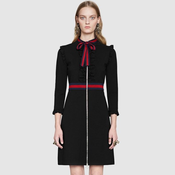 Gucci Dresses & Skirts - NWT Gucci Dark Blue Viscose Jersey Dress X Large
